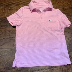 Vineyard Vines size 6 Edgartown striped polo shirt